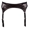 SOMETHING WICKED MONTANA LEATHER SUSPENDER GARTER BELT