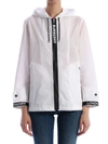 BURBERRY JACKET WITH LOGOED RIBBONS,11337106