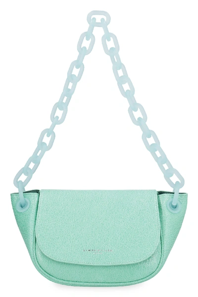 Simon Miller Bend Leather Bag In Turquoise