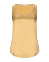 Brunello Cucinelli Tops In Yellow