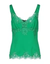 Dolce & Gabbana Top In Green