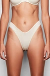 SKIMS DIPPED COTTON THONG,PN-DTH-0050