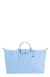 Longchamp Extra Large Le Pliage Club Travel Tote In Blue