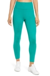 Girlfriend Collective High Waist 7/8 Leggings In Saguaro