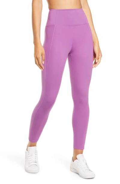 Girlfriend Collective Compressive High Waisted 7/8 Legging - Wildflower In Wildflower
