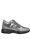 Hogan Sneakers In Silver