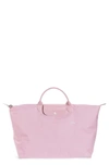 Longchamp Le Pliage Club Small Shoulder Tote In Pink