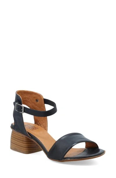 Miz Mooz Natalia Sandal In Black Leather