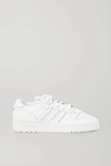 ADIDAS ORIGINALS RIVALRY LOW LEATHER SNEAKERS