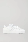 Adidas Originals Rivalry Low Leather Sneakers In White