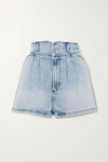 IRO LACONI HIGH-RISE DENIM SHORTS