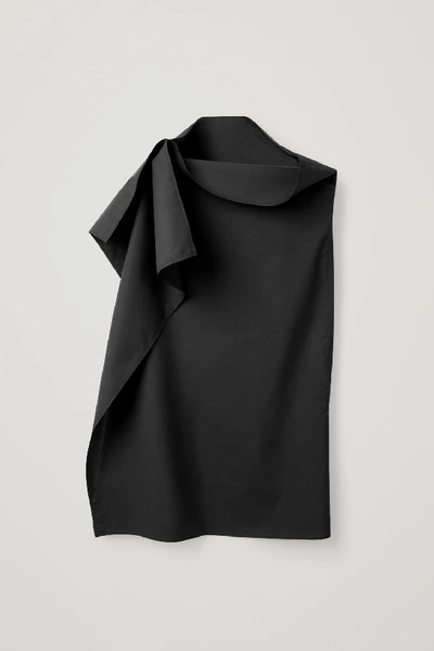 Cos Cotton Versatile Cover Up In Black