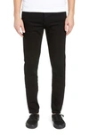 Frame Men's Jagger True Skinny Super-stretch Jeans In Noir