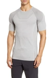 ALO YOGA AMPLIFY SEAMLESS TECHNICAL T-SHIRT,M1147R