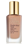 Estée Lauder Double Wear Nude Water Fresh Makeup Foundation Broad Spectrum Spf 30 In 3c2 Pebble