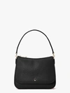 Kate Spade Polly Medium Convertible Flap Shoulder Bag In Hot Chili
