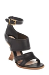 ALEXANDER MCQUEEN NO. 13 WEDGE SANDAL,621839WHXZ7