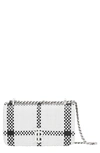 BURBERRY MINI LOLA TB WOVEN LEATHER SHOULDER BAG,8028117