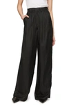 ANINE BING CARLA WIDE LEG TROUSERS,A-03-3034-000