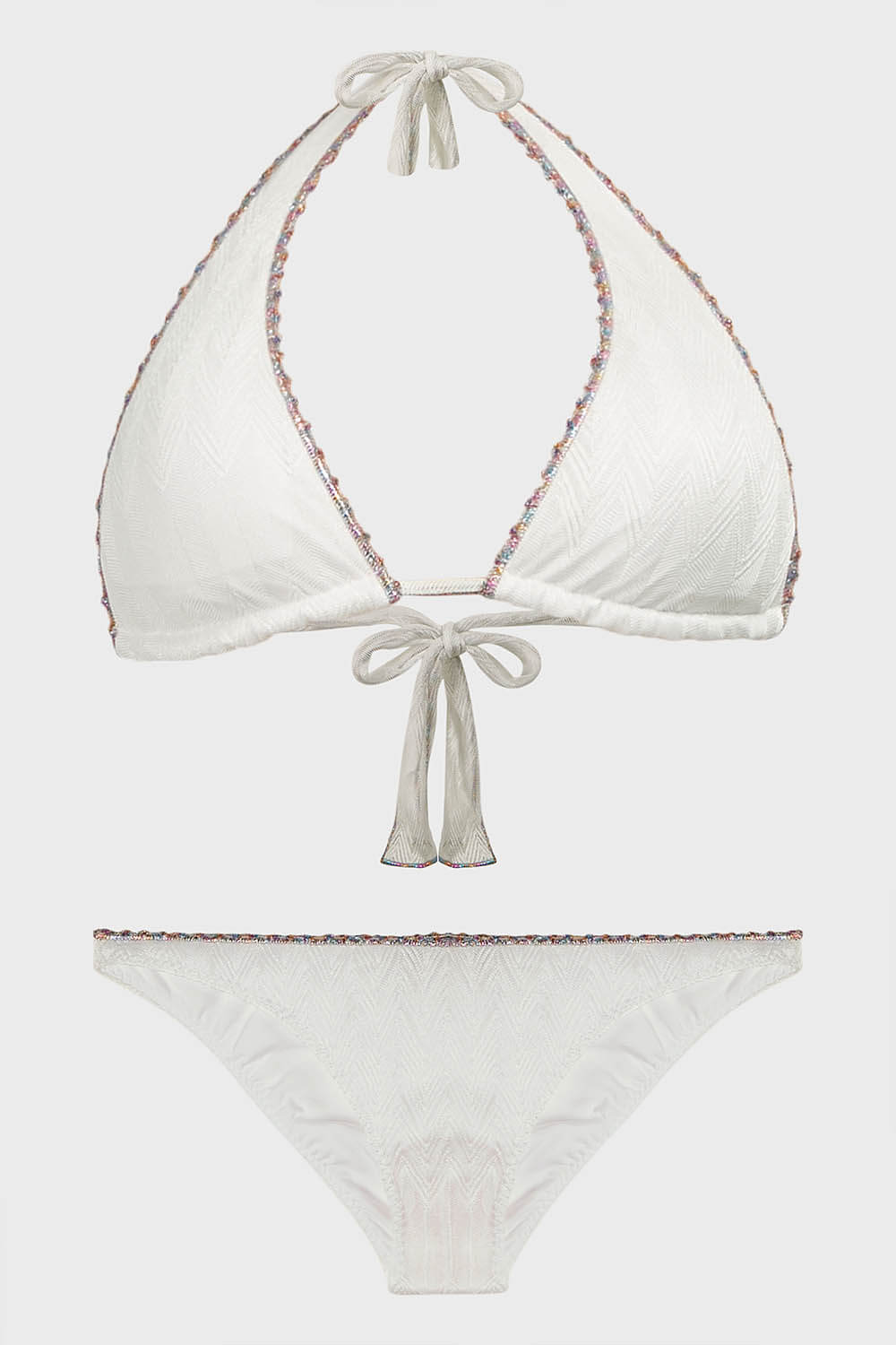 tie neck bikini top