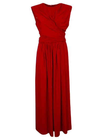 Isabel Marant Guciene Robe In Red