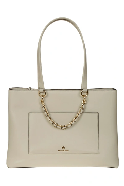 Michael Kors Classic Dual Handle Tote In Cipria