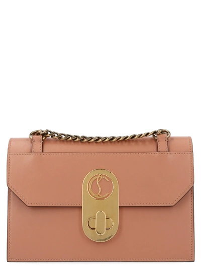 Christian Louboutin Women's Small Elisa Leather Shoulder Bag In Pink