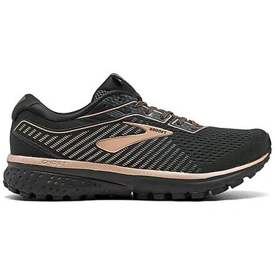 Brooks Women's Ghost 12 Running Shoes In Black