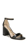 Sam Edelman Daniella Ankle Strap Sandal In Black Leather