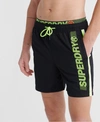 SUPERDRY MEN'S STATE VOLLEY SWIM SHORTS BLACK,106201650012202A004