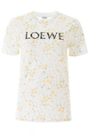 LOEWE FLOWER PRINT T-SHIRT,201008DTS000006-2108