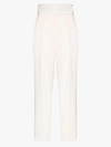 WE11 DONE HIGH WAIST STRAIGHT LEG TROUSERS,WDPT720051WWH14699005