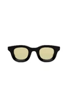 THIERRY LASRY Thierry Lasry Thierry Lasry X Rhude Black & Yellow 'Rhodeo' Sunglasses