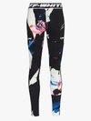 OFF-WHITE OFF-WHITE ACTIVE GRAPHIC PRINT LEGGINGS,OWVG004S20JER002840114980467