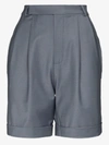 ANOUKI PLEATED WOOL SHORTS,ASS20I22STCH14716034