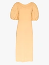 LOW CLASSIC PUFF SLEEVE DRESS,LOW20SSDR03YW14771194