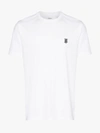 BURBERRY WHITE MONOGRAM LOGO T-SHIRT,801402114059548