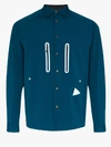 AND WANDER BLUE TECH POCKET SHIRT,AW01FT02614281173