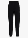 Sunspel Minimal Cotton Sweatpants In Black