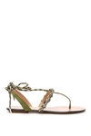 AQUAZZURA SURF FLAT SANDALS,11338976