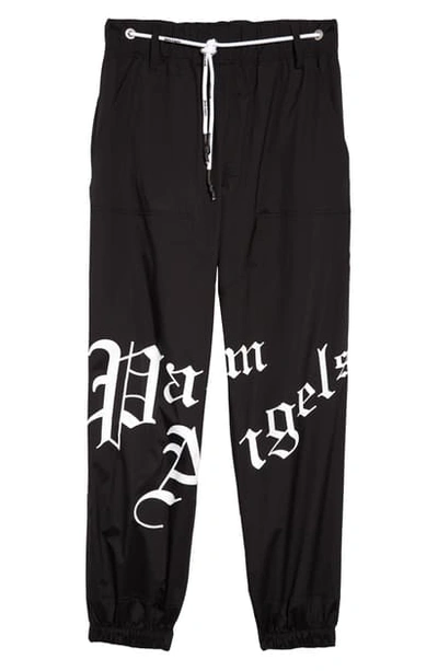 Palm Angels New Gothic Sweatpants Black