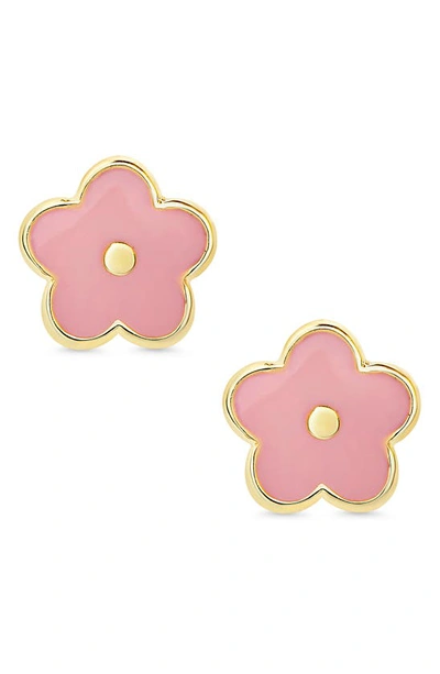 Lily Nily Kids' Flower Stud Earrings In Gold