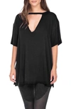 Honeydew Intimates First Class Oversize T-shirt In Black