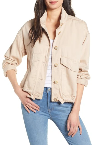 Madewell Beachmont Jacket In Avalon Pink