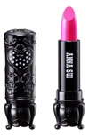 Anna Sui Black Rouge Lipstick In Neon Pink