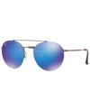 MAUI JIM UNISEX PELES HAIR POLARIZED SUNGLASSES, MJ000610