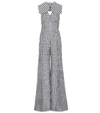 EMILIA WICKSTEAD ANTHEA GINGHAM CLOQUÉ JUMPSUIT,P00467184