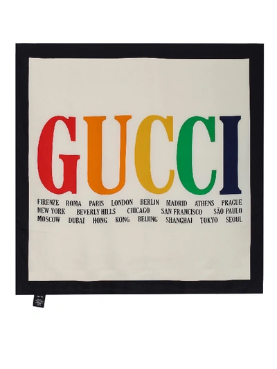 Gucci Scarf In Bianco