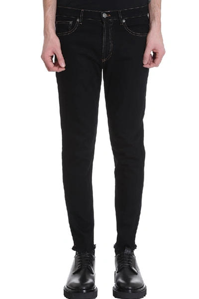 Givenchy Print Jeans In Black