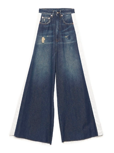 Mm6 Maison Margiela Jeans In Blue